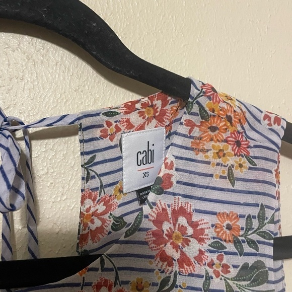 CAbi 5354 Penelope Floral Tank Top‎ Size XS - Picture 5 of 8
